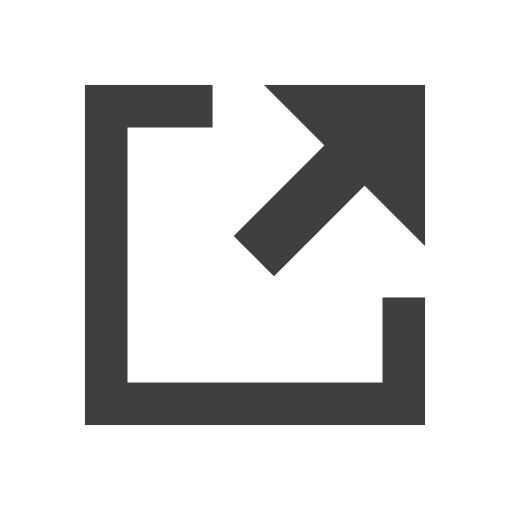 link new tab symbol